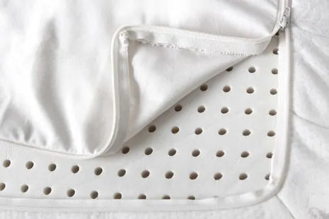 The Bella Sera Natural Latex Mattress Topper is a great option when you’re looking to add cushion to a mattress that’s a little firm, or to achieve an extra plush feel on softer mattresses. It’s made with three inches of GOLS certified organic Dunlop latex (choose your firmness) surrounded by a quilted organic cotton and organic wool cover. Your comfort preference can change over time, and adding a topper can be smart way to adjust the feel of your mattress.