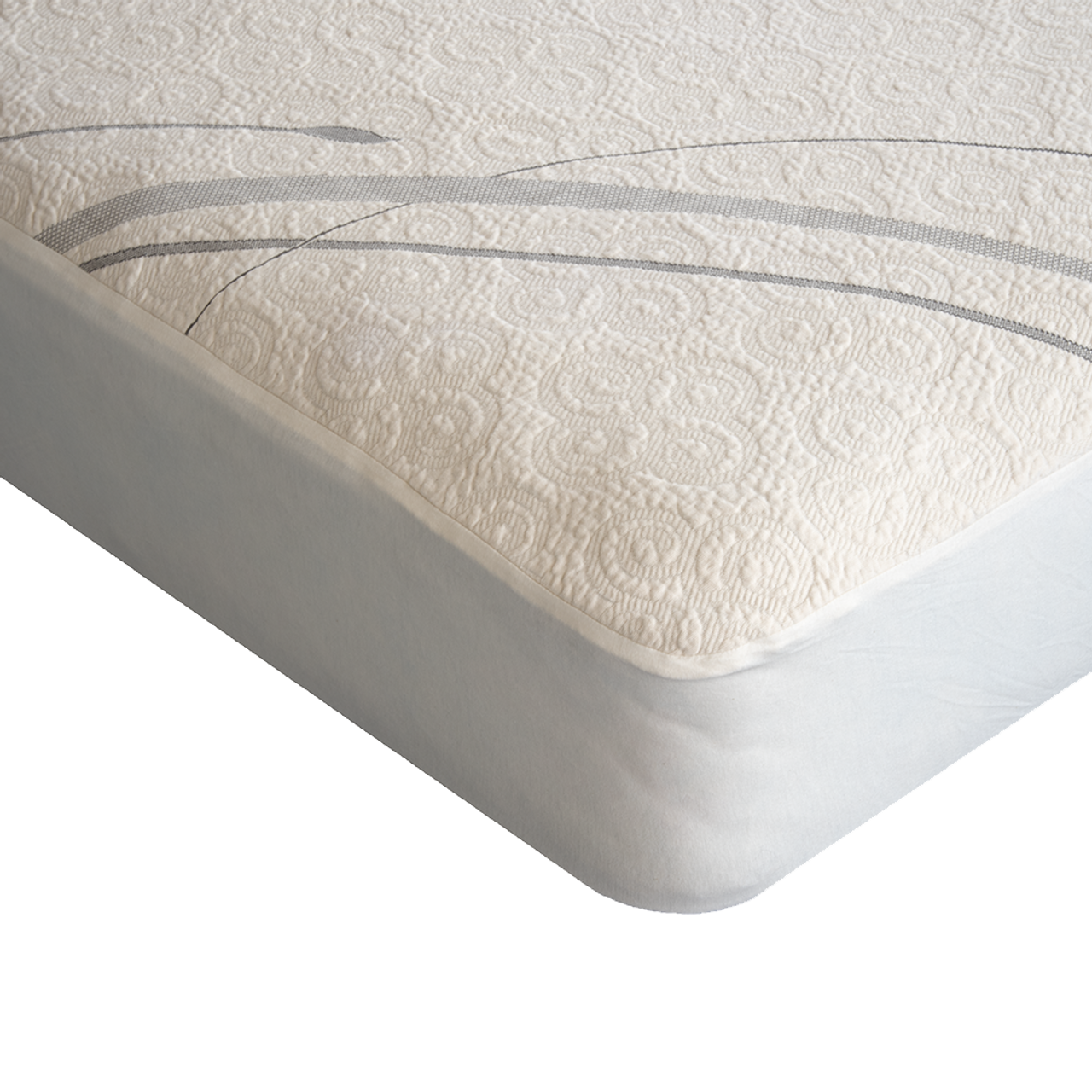 The 7" Suite Essentials Mattress is the perfect base layer to any of our luxurious toppers or as firm stand alone support for back sleepers and children.
Surrounded with quilted layers of wool and encased in an organic cotton stretch knit fabric, this mattress provides wonderful pressure point relief in an extremely durable and resilient natural material.