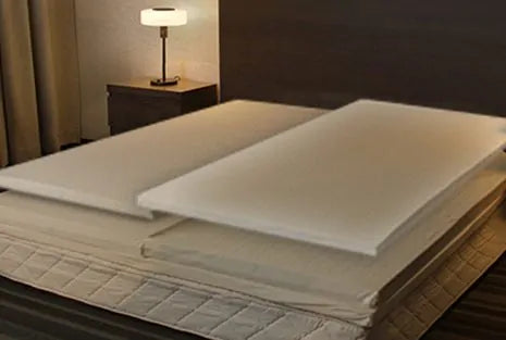 Indulge in the epitome of comfort with the Vimala Organic Mattress, featuring multiple layers of natural latex encased in sumptuous organic cotton velour and wool. Crafted for luxurious sleep, this top-of-the-line mattress offers a fantastic feel. With three layers of natural rubber nestled within a pure wool and cotton zip-off casing, this mattress exudes  sophistication. The bottom layer provides a supportive 2-inch firm foundation. The 4″ middle layer, customizable to your preference of soft, medium, or