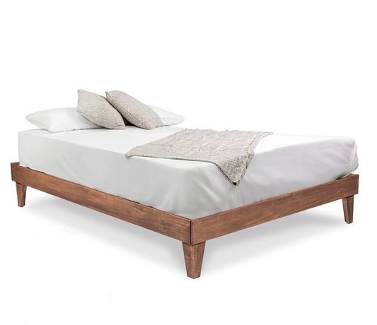 Modern Hardwood Platform Bed