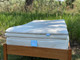 The Latex Topper is Stage 3 in our 3 Stage "Grow with Me" system for kids who've reached 85 lbs. or more. This topper is the perfect layer for pre-teens and teens' growing bodies. It offers pressure point relieving support and fits in between the wool topper and mattress. It is covered in the same Little Lamb certified organic cotton. We use only Soft 100% Botanical Dunlop latex for the 2" latex core. There is no wool in this product.
