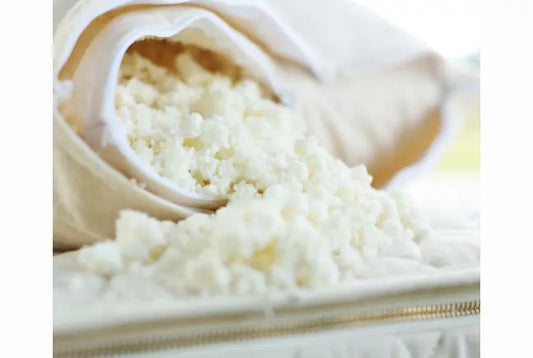 Supportive Comfort
Our natural shredded latex pillow gently conforms to your neck and shoulders for ultimate comfort that moves with you. This pillow has a touch of softness that cradles you as you sleep while still offering plenty of necessary support.