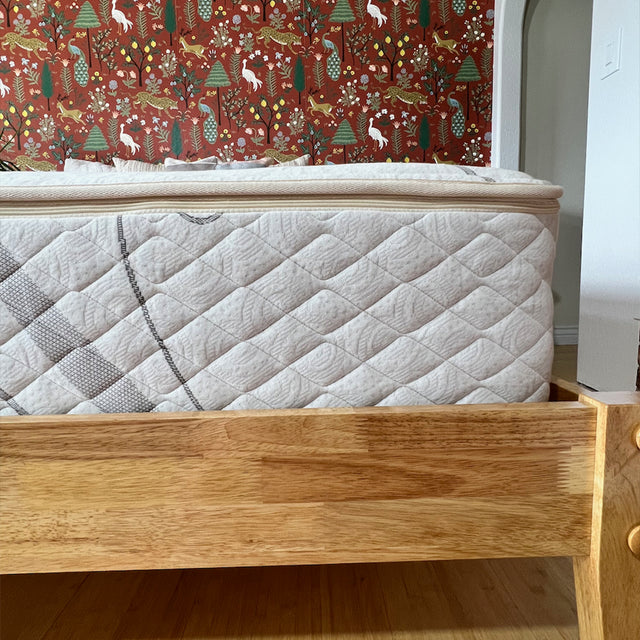 The Suite Portfolio Mattress is a luxurious, customizable mattress that offers the perfect balance of comfort and support. It is made with GOLS Certified Organic Latex and GOTS Certified Organic Cotton, making it a great choice for those who are looking for a natural and eco-friendly mattress.
The Portfolio Mattress is available in all sizes and custom sizes, so you can find the perfect fit for your bed. It is also available in a variety of firmness levels, so you can choose the one that is most comfortabl