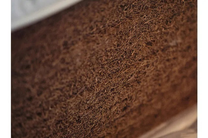 The Organic Snuggles Crib Mattress by TFS Honest Sleep is a 6″ crib mattress. Made from organic coconut coir surrounded by organic wool and organic cotton fabric. Extra firm for baby’s safety. Chemical and toxin free!