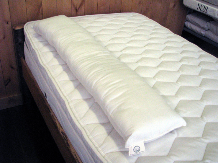 Safe and secure sleeping. The family bed is a nurturing place of rest for parents and little ones. Keep it that way with a stay-in-place bumper to keep baby from rolling to the edge of the bed. Simply place the bumper on your mattress or topper near the edge of the bed and place a fitted sheet over it to hold it in place. The same size and weight as our Buddy pillow, when your child is older, the bumper transitions to a just-the-right-size huggable body pillow. Cases available for purchase.