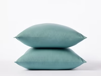Organic Crinkled Percale Pillowcases by Coyuchi