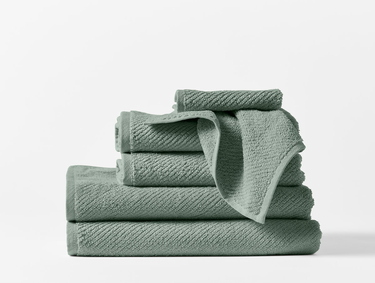 Air Weight Organic Towels - Set of 6