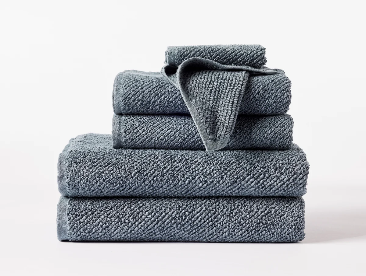 Air Weight Organic Towels - Set of 6