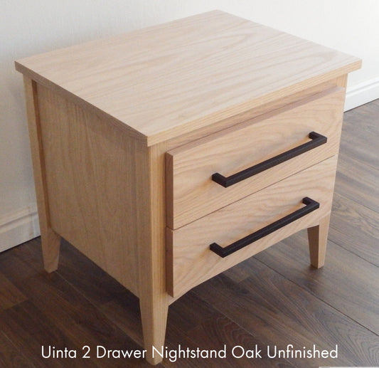 Uinta 2 Drawer Nightstand
