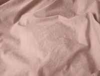 Organic Crinkled Percale Duvet Cover