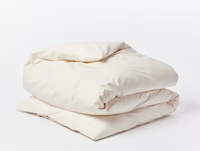Refined Organic Percale Duvet Cover by Coyuchi