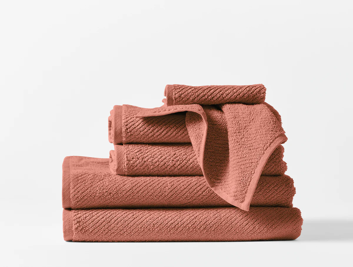 Air Weight Organic Towels - Set of 6