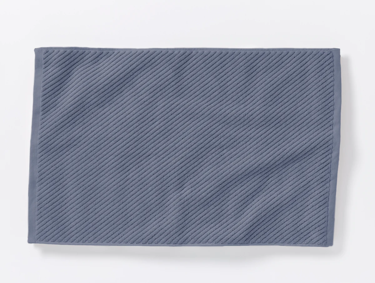 Air Weight Organic Twill Bath Mat