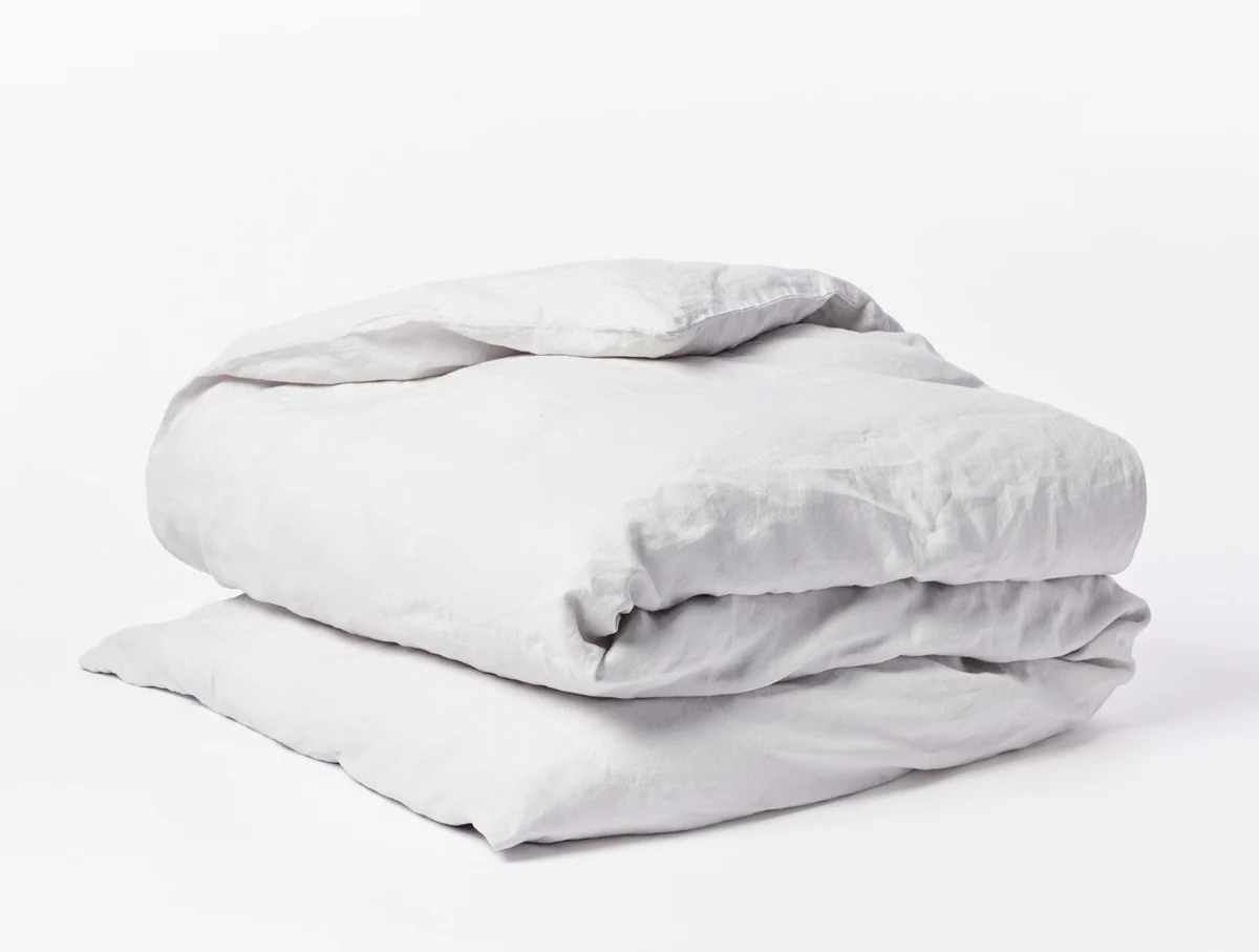 Organic Relaxed Linen Duvet Cover by Coyuchi