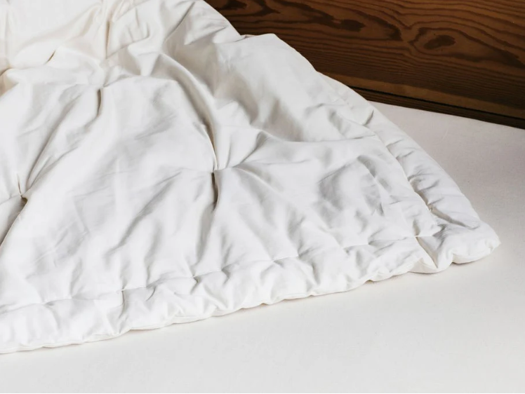 Designed to cater to individual sleep temperature needs, our innovative Natural Dual Weight Comforter will help alleviate the “too hot vs. too cold” discussion in your bedroom. Handcrafted to provide individualized comfort, warmth, and coziness. 