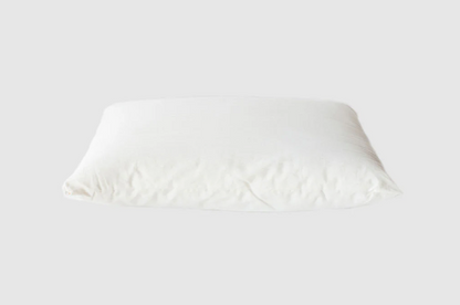 Hand-built with domestically sourced premium eco wool encased in organic cotton sateen. Wonderfully supportive yet soft. Available in three thickness options.  We only use organic cotton, natural and organic wool, or all-natural latex. Everything that goes in to making every Holy Lamb product comes to us from nature. You won't find synthetic materials or chemical additives in anything we create