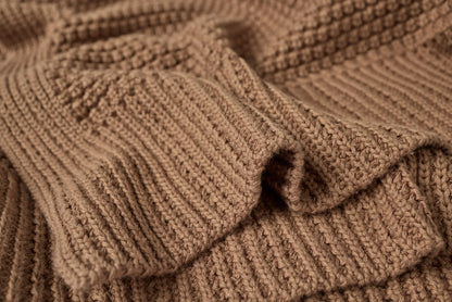 Our Avalon Organic Knit Throw is crafted from the finest 100% organic cotton, offering safe, gentle and breathable comfort. Fair Trade Certified™ means it also helps enhance the quality of life for farmers, factory workers and their families. Inspired by the textures of our coastline, its brioche stitch design delivers a plush feel that’s perfect for layering all season long.
