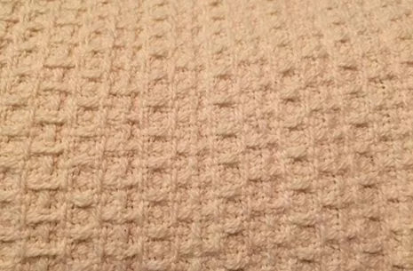 ORGANIC WAFFLE WEAVE BLANKET BY ORGANICS AND MORE