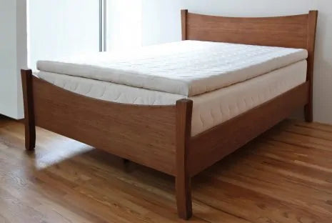 The Bella Sera Natural Latex Mattress Topper is a great option when you’re looking to add cushion to a mattress that’s a little firm, or to achieve an extra plush feel on softer mattresses. It’s made with three inches of GOLS certified organic Dunlop latex (choose your firmness) surrounded by a quilted organic cotton and organic wool cover. Your comfort preference can change over time, and adding a topper can be smart way to adjust the feel of your mattress.