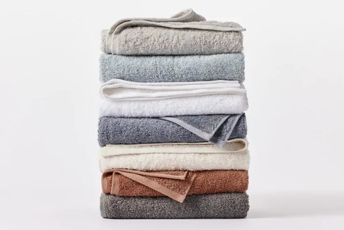 Step out of the shower and into the indulgence of Coyuchi’s Cloud Loom Organic Cotton Towels. Bathing becomes a blissful ritual when you introduce organic, long staple Turkish cotton, loomed into a lofty, plush towel that’s exceptionally soft, thick, and luxurious. More than just cozy, the long loops are absorbent, quick to dry, and made to withstand years of regular use for those who like their towels full and fluffy.