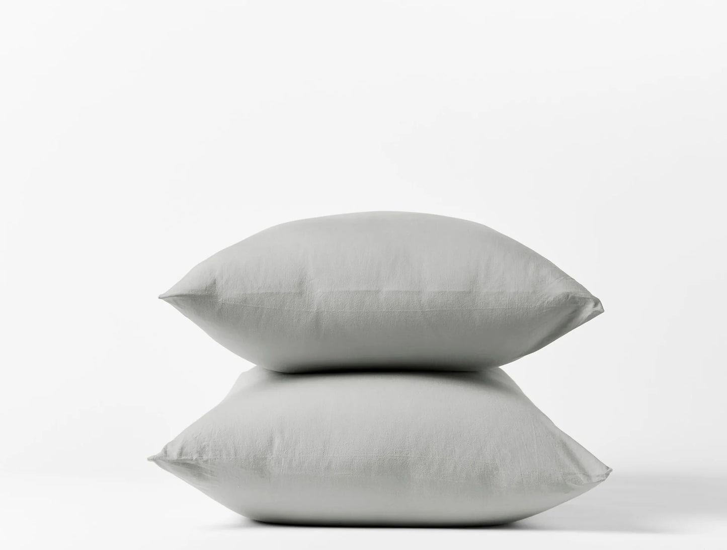 Organic Crinkled Percale Pillowcases