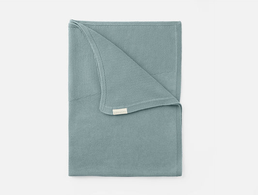 Arroyo Organic Knit Baby Blanket by Coyuchi