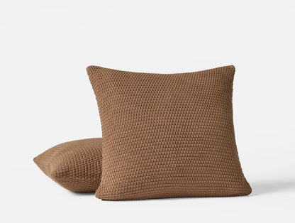 Avalon Organic Knit Decorative Pillow Cover by Coyuchi