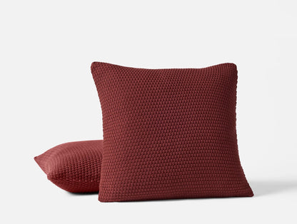 Avalon Organic Knit Decorative Pillow Cover by Coyuchi