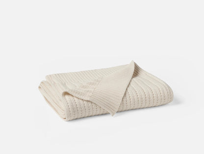 Casa Loma Organic Knit Throw by Coyuchi