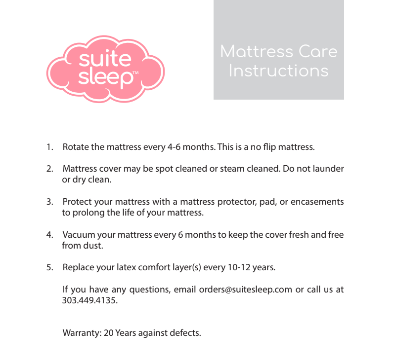 Suite Sleep Essentials Mattress