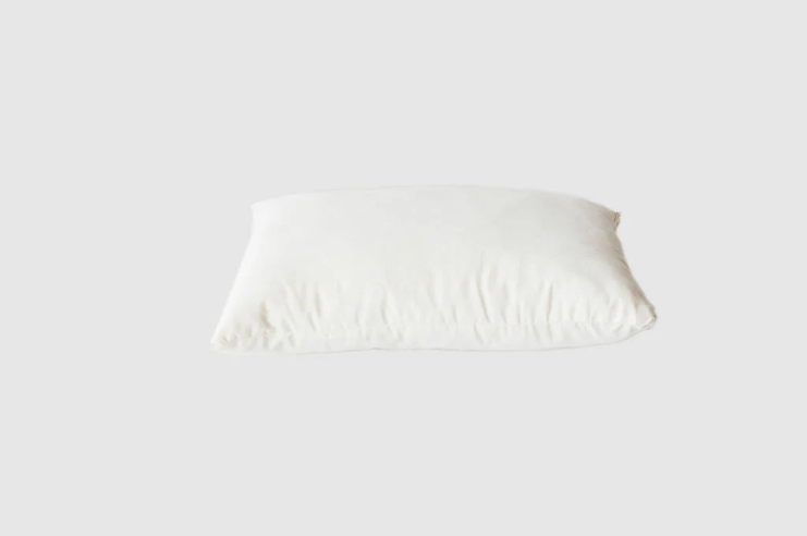 All the benefits of wool, plus soft, squishable support similar to a down-feather product. Our most versatile pillow, tiny puffs of wool encased in a zippered case of organic cotton sateen can be adjusted for maximum comfort.

Wool puffs have more substance than down, meaning they can take a shape and hold it. You can easily add or remove puffs to tailor this pillow to your growing child's support and comfort needs.