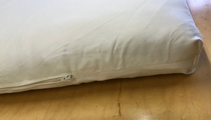 Elevate your sleep experience with our cushiony, all-natural mattress topper created from the purest latex wrapped in the finest wool. The best of both worlds in one luxurious package. The topper is made with 2" of GOLS-certified Dunlop latex, wrapped in our exceptional Premium Eco Wool and encased in GOTS-certified organic cotton sateen. The result is a 3"-deep topper that's super comfortable, durable, and free of chemicals and synthetic additives. The topper is rated an ILD of 25, or "soft."