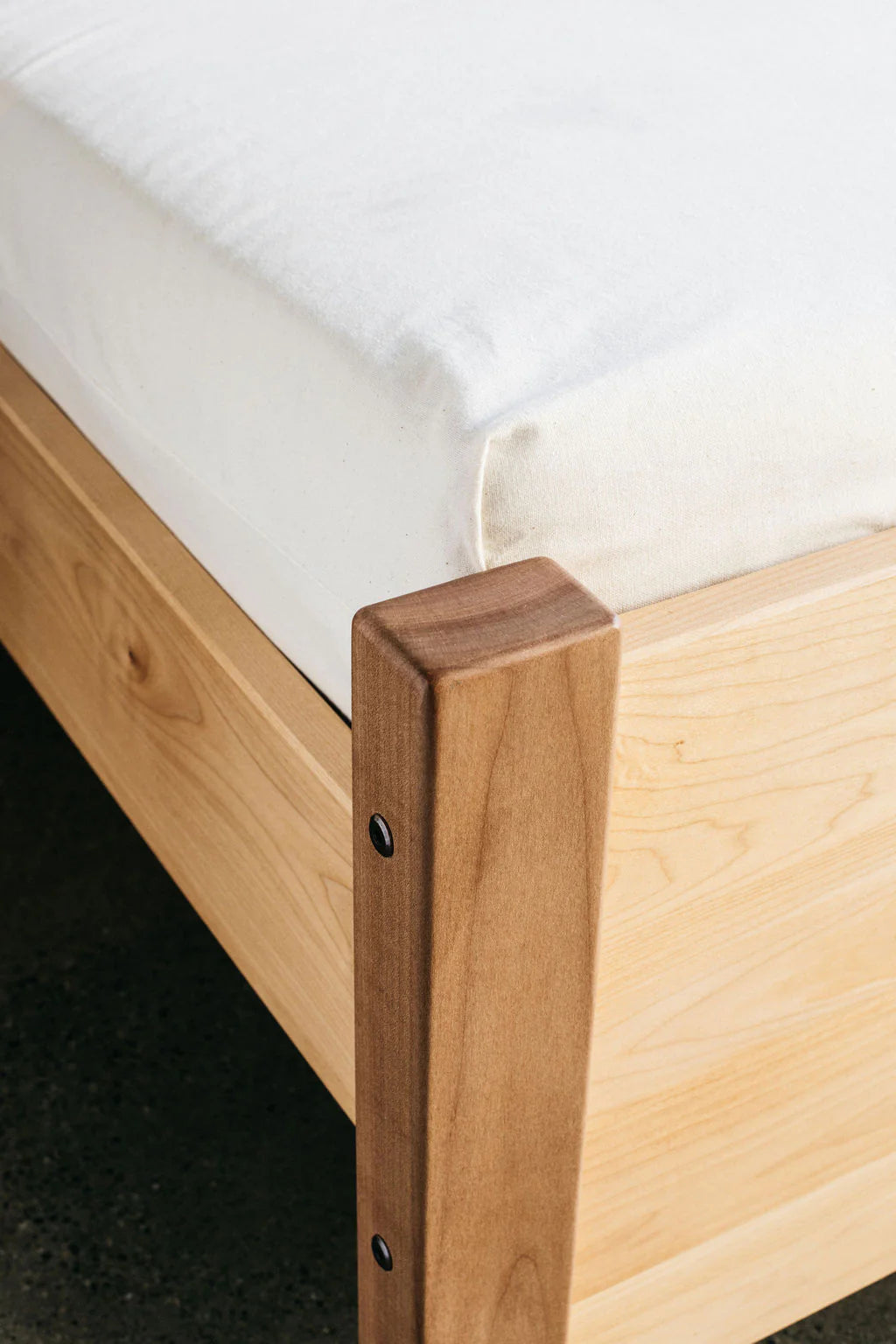 All natural, cushiony comfort from a 6" core of latex surrounded by a layer of durable Premium Eco Wool encased in organic cotton canvas. The canvas encasement is the perfect fit for a latex mattress, durable and soft to the touch. The result is a firm and supportive base layer (ILD rating of 28), perfect for a restful night's sleep. Wool's natural fire retardant properties mean no chemicals in this mattress.