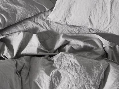 Organic Crinkled Percale Pillowcases
