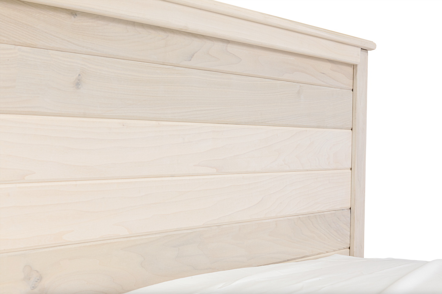 Introducing our solid hardwood poplar bed frame, a masterpiece of craftsmanship and design. Handcrafted by skilled Amish and Mennonite craftsmen in Pennsylvania, this bed frame showcases Old World techniques combined with modern innovation. Made entirely from 100% solid hardwood, without any plywood or MDF, it's built to last for generations. Each bed frame is unique, with its own natural wood grain patterns, giving it a timeless, heirloom quality. Plus, with hardware-free and tool-free assembly, it’s incre