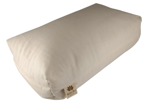 Made with a unique patented dual chamber design, one side of the Sachi Organics Rejuvenation pillow has a zipper where you can add or remove the organic millet or organic buckwheat filling and the other side of the pillow has a zipper where you can access the eco wool. The zippered cover is made from organic cotton sateen.  Being able to customize the loft by adding or removing filling makes this adjustable pillow ideal for just about everybody.  Buckwheat and Millet provide excellent neck and head support,