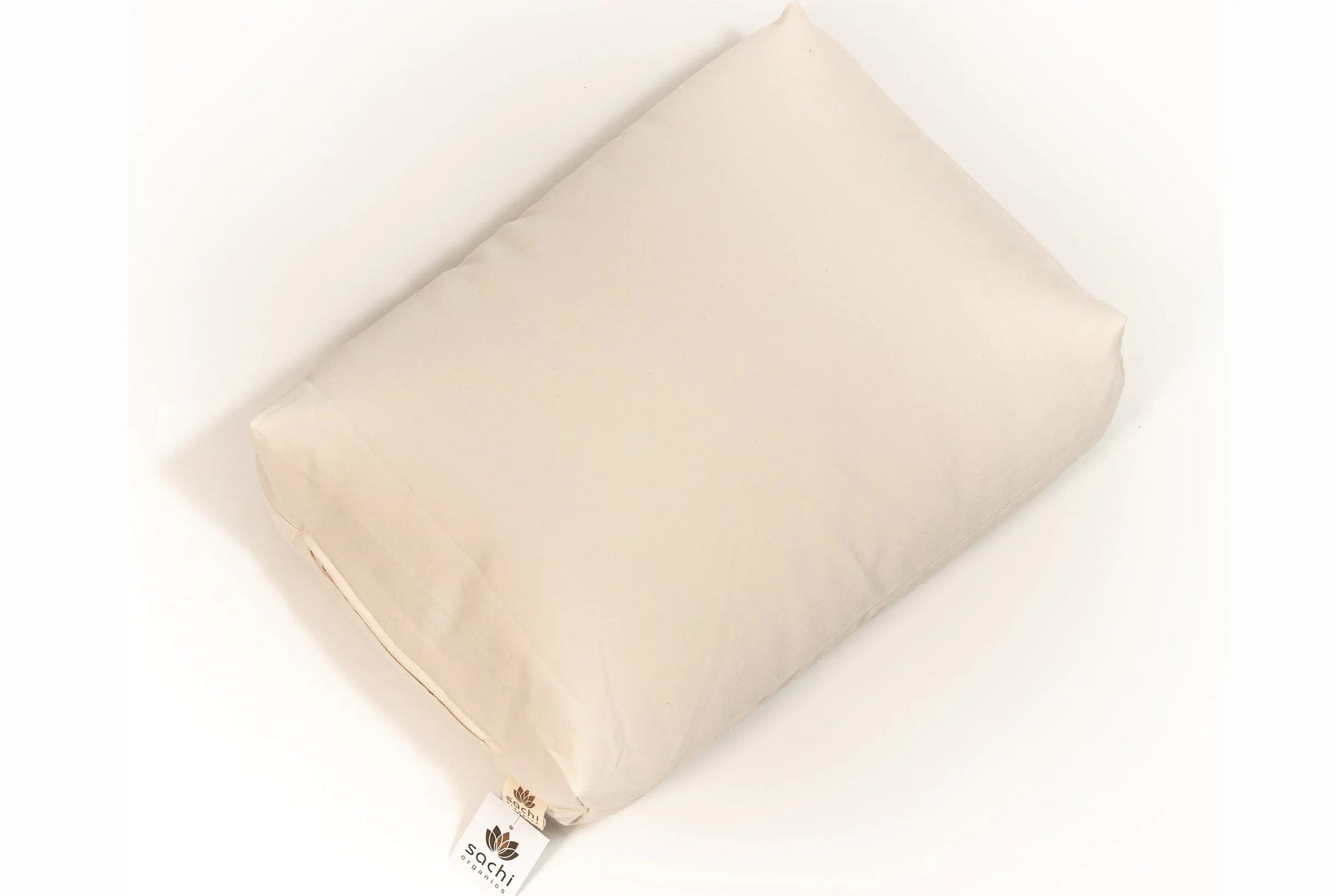 Made with a unique patented dual chamber design, one side of the Sachi Organics Rejuvenation pillow has a zipper where you can add or remove the organic millet or organic buckwheat filling and the other side of the pillow has a zipper where you can access the eco wool. The zippered cover is made from organic cotton sateen.  Being able to customize the loft by adding or removing filling makes this adjustable pillow ideal for just about everybody.  Buckwheat and Millet provide excellent neck and head support,