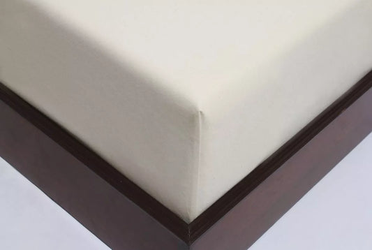 This Organic Cotton mattress encasement by Sleep and Beyond is an innovative 100% organic cotton two layer jersey that offers a zippered waterproof solution.  This encasement can prolong the life of your bed and protect it from stains, leaks, dust mites and bed bugs all in one!  It is fully reversible with a six sided design that offers full mattress protection.  Free of vinyl/PVC, phthalates and other harmful chemicals, it is crafted with two layers of soft 100% organic cotton jersey fabric with non-toxic 