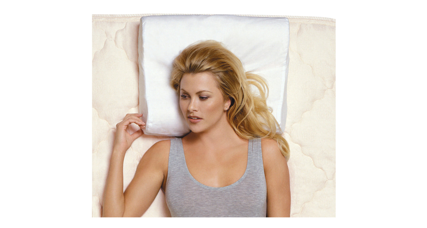 Sleepland Contoured Latex Pillow provides cervical support and comfort to the head and neck. Our Pillow’s unique design offers two pillow height options to contour under your neck to allow each individual to enjoy a deep, satisfying sleep.