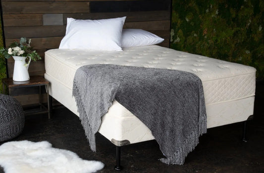 The Suite Portfolio Mattress is a luxurious, customizable mattress that offers the perfect balance of comfort and support. It is made with GOLS Certified Organic Latex and GOTS Certified Organic Cotton, making it a great choice for those who are looking for a natural and eco-friendly mattress.

The Portfolio Mattress is available in all sizes and custom sizes, so you can find the perfect fit for your bed. It is also available in a variety of firmness levels, so you can choose the one that is most comfortabl