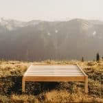 The Afton natural platform bed is made in Virginia by Savvy Rest’s own skilled woodworkers. The Afton supports your sleep with timeless simplicity. Maple posts, rails, and legs are finished to your preference. Choose zero-VOC linseed oil; zero-VOC walnut, cedar or mahogany stain; or natural unfinished. No lacquers or varnishes are used.