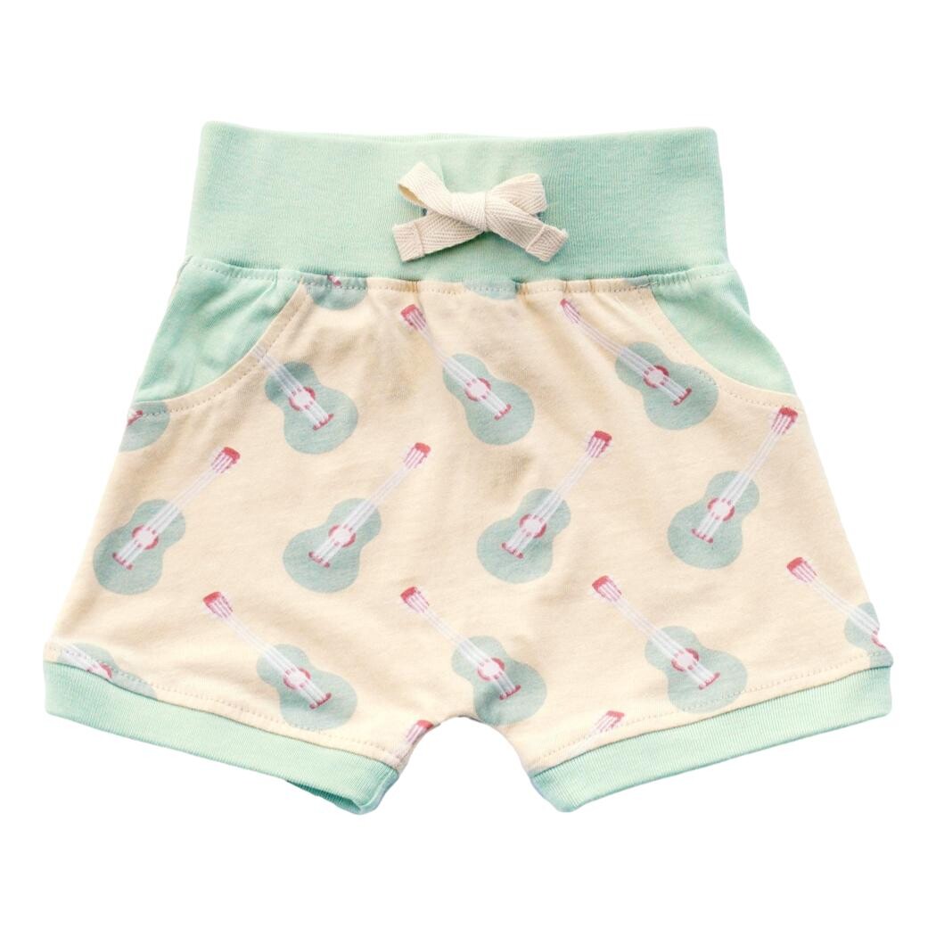 Organic Cotton Shorts - Ukulele