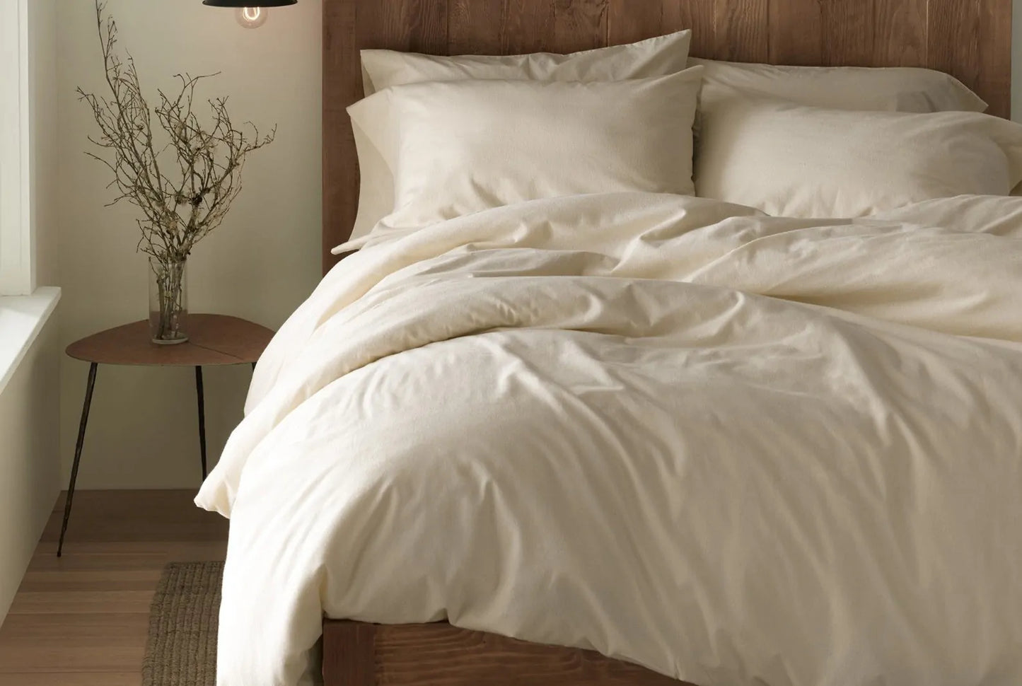 COYUCHI ORGANIC CLOUD BRUSHED FLANNEL DUVET COVER AND/OR SHAMS