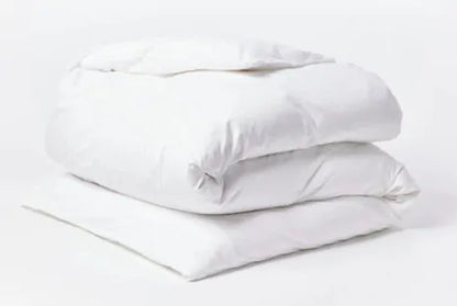 Coyuchi Heritage Organic Percale Duvet Cover and Shams