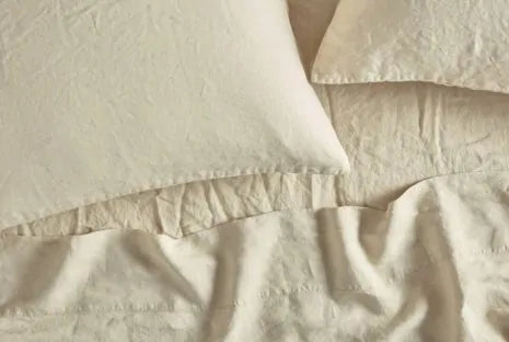 COYUCHI ORGANIC RELAXED LINEN SHEETS