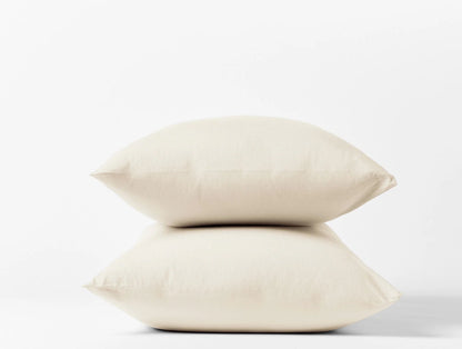 Organic Crinkled Percale Pillowcases