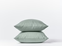 Organic Crinkled Percale Pillowcases by Coyuchi