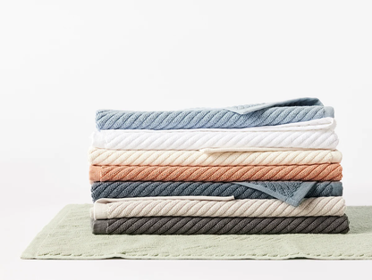 Air Weight Organic Twill Bath Mat