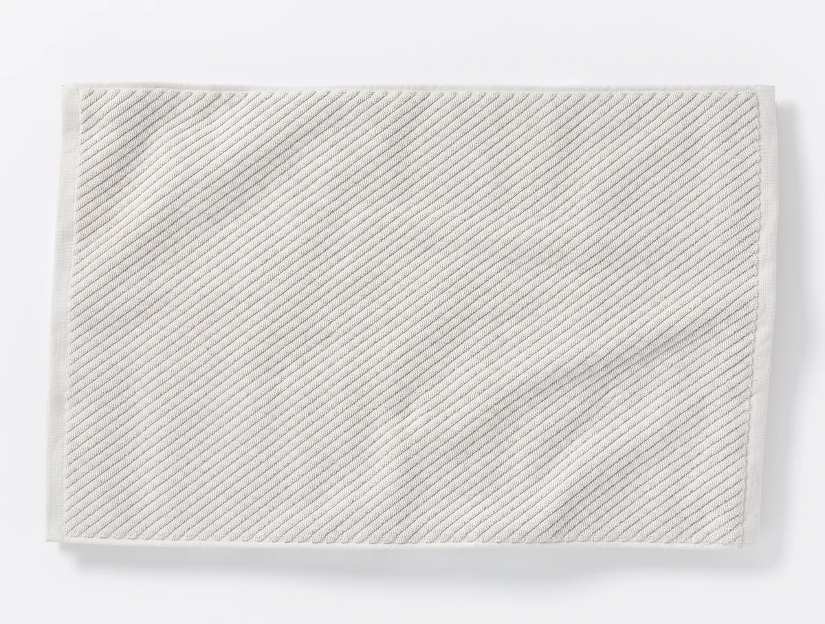 Air Weight Organic Twill Bath Mat