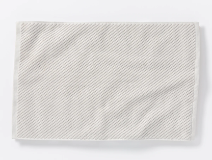 Air Weight Organic Twill Bath Mat